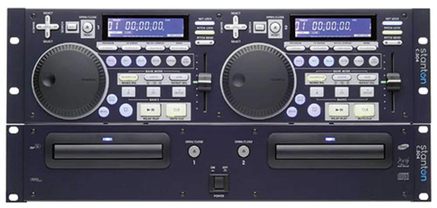 Stanton C-504 Dual CD Player - ProSound and Stage Lighting