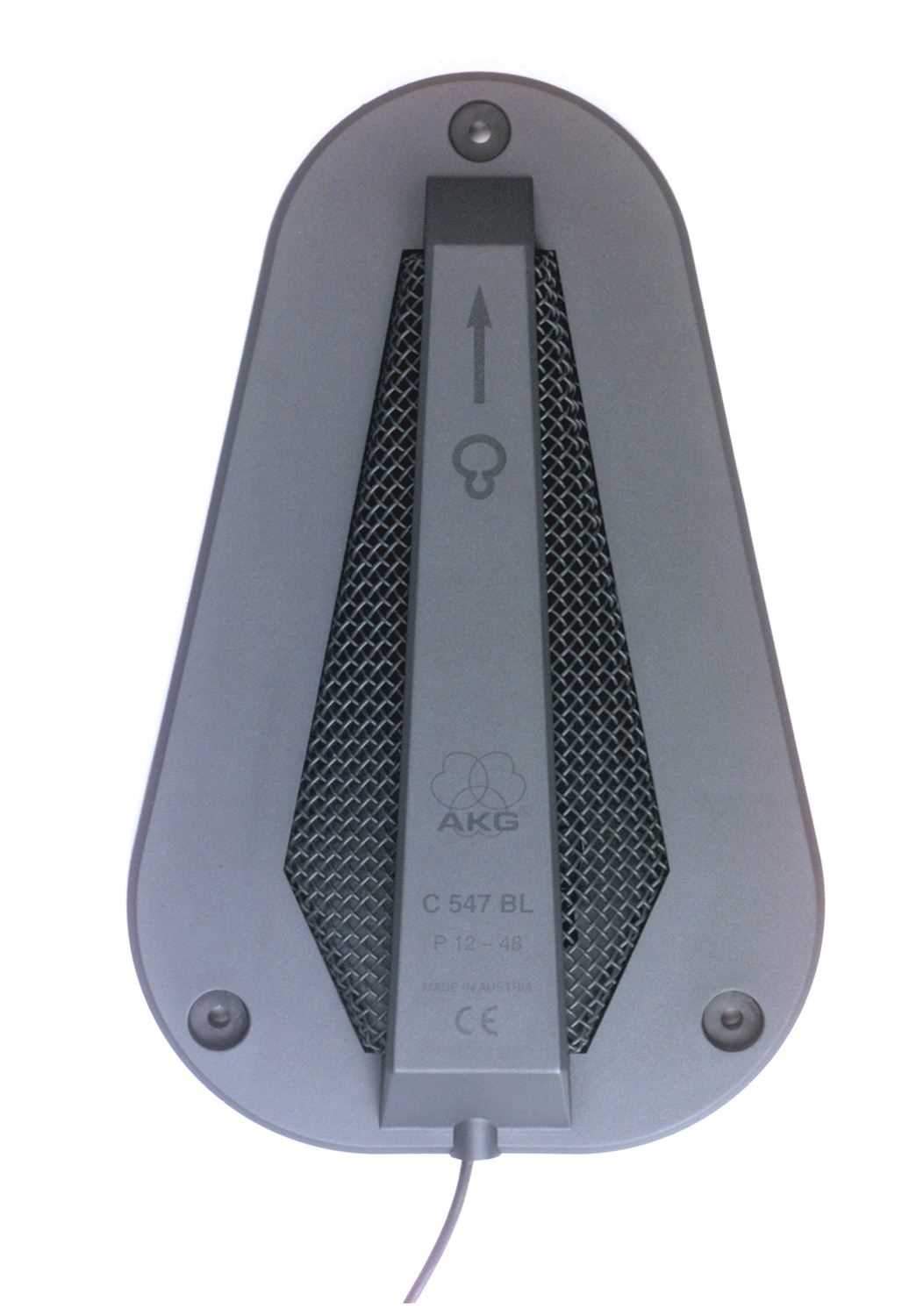 AKG C547BL Hypercardioid Boundary Layer Microphone - ProSound and Stage Lighting