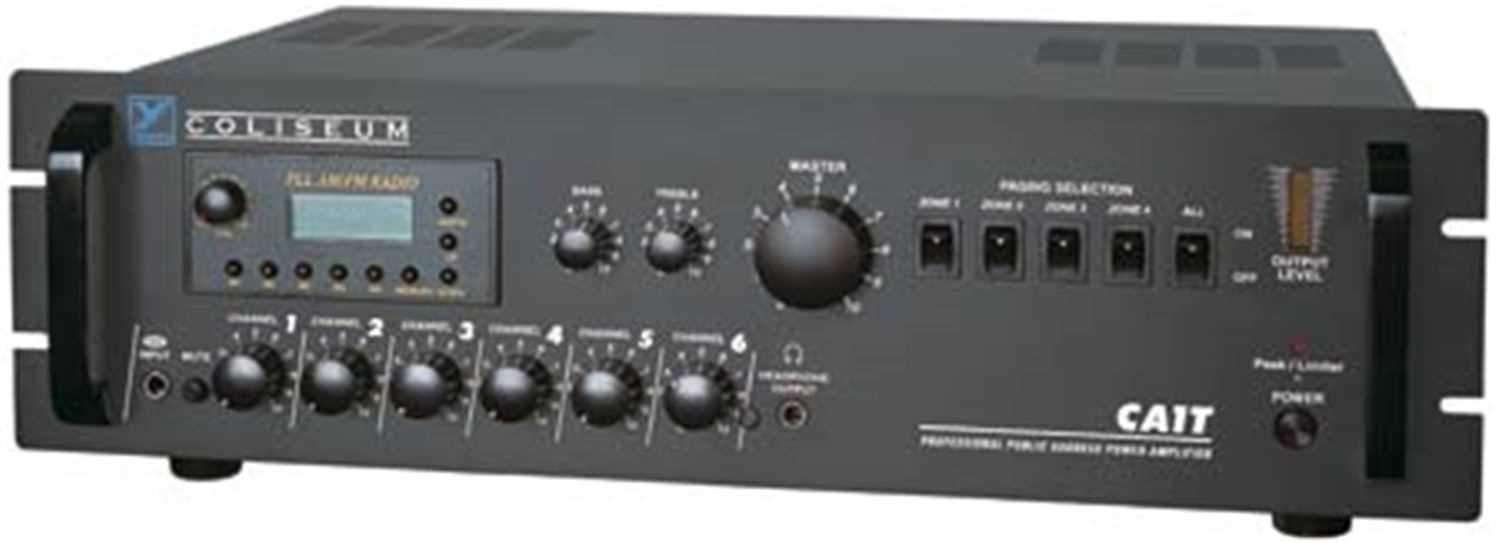 Yorkville CA1T 70-Volt Amplifier With Tuner - ProSound and Stage Lighting