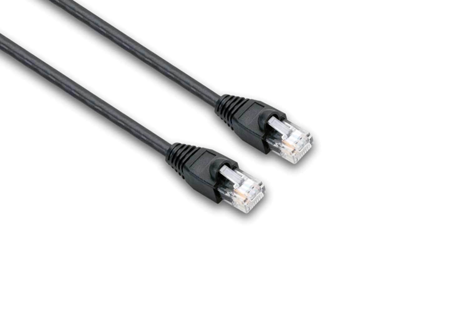 Hosa CAT-505BK Cat 5e Cable 8P8C to Same 5 Foot - ProSound and Stage Lighting