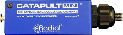 Radial Catapult MINI TRS 4-Channel Cat-5 Breakout Box - ProSound and Stage Lighting
