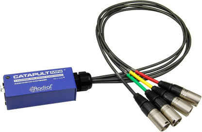 Radial Catapult MINI TRS 4-Channel Cat-5 Breakout Box - ProSound and Stage Lighting