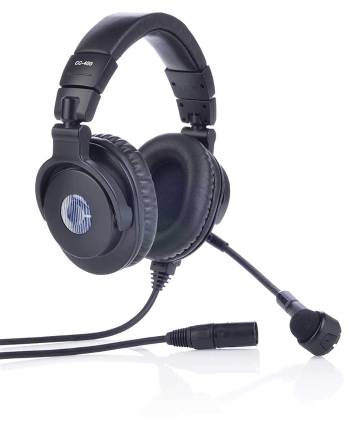 Clear-Com CC-400 Double-Ear Standard Headset - ProSound and Stage Lighting