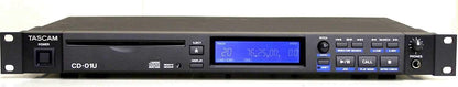 Tascam CD-01U Single Rack CD Player With SPDIF - ProSound and Stage Lighting