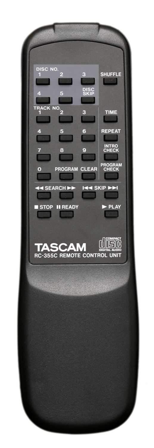 Tascam CD-355 5 Disc CD Changer - ProSound and Stage Lighting