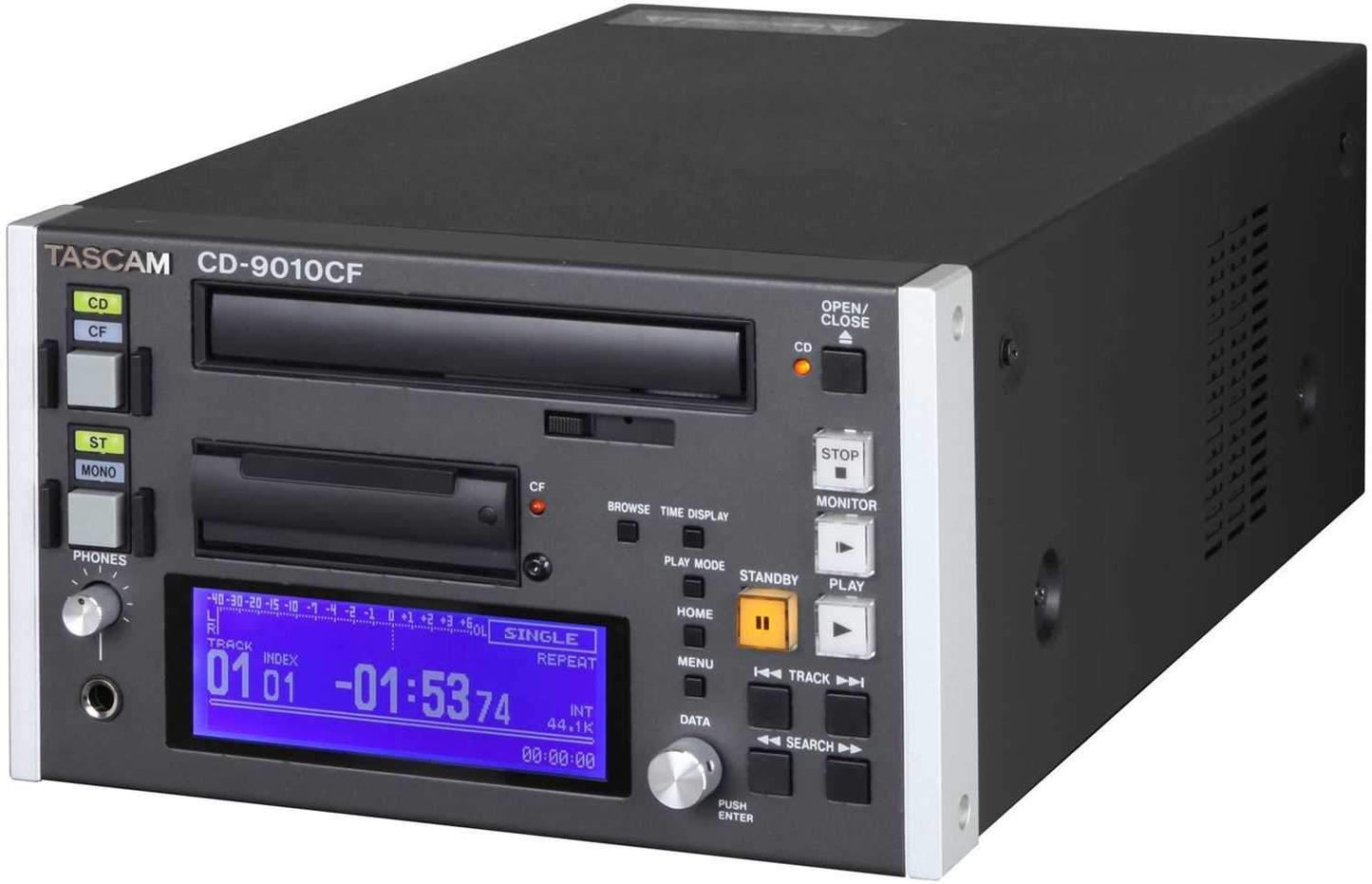 Tascam CD9010CF Broadcast CD Player With CF - ProSound and Stage Lighting