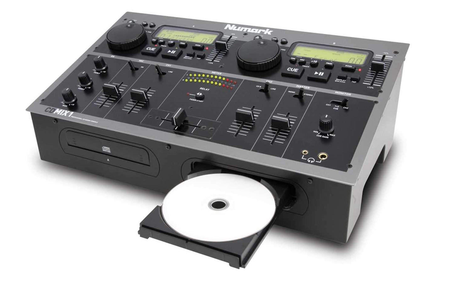 Numark CD-MIX-1 Dual CD Player/Mixer Combo - ProSound and Stage Lighting