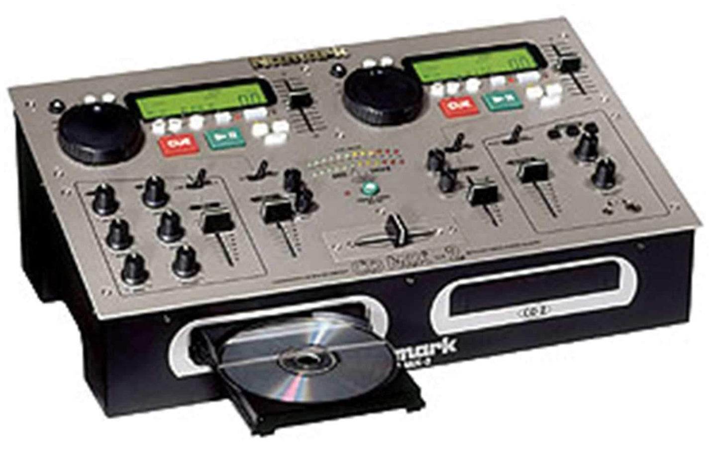 Numark CD-MIX-2 Dual CD Player/Mixer Combo - ProSound and Stage Lighting