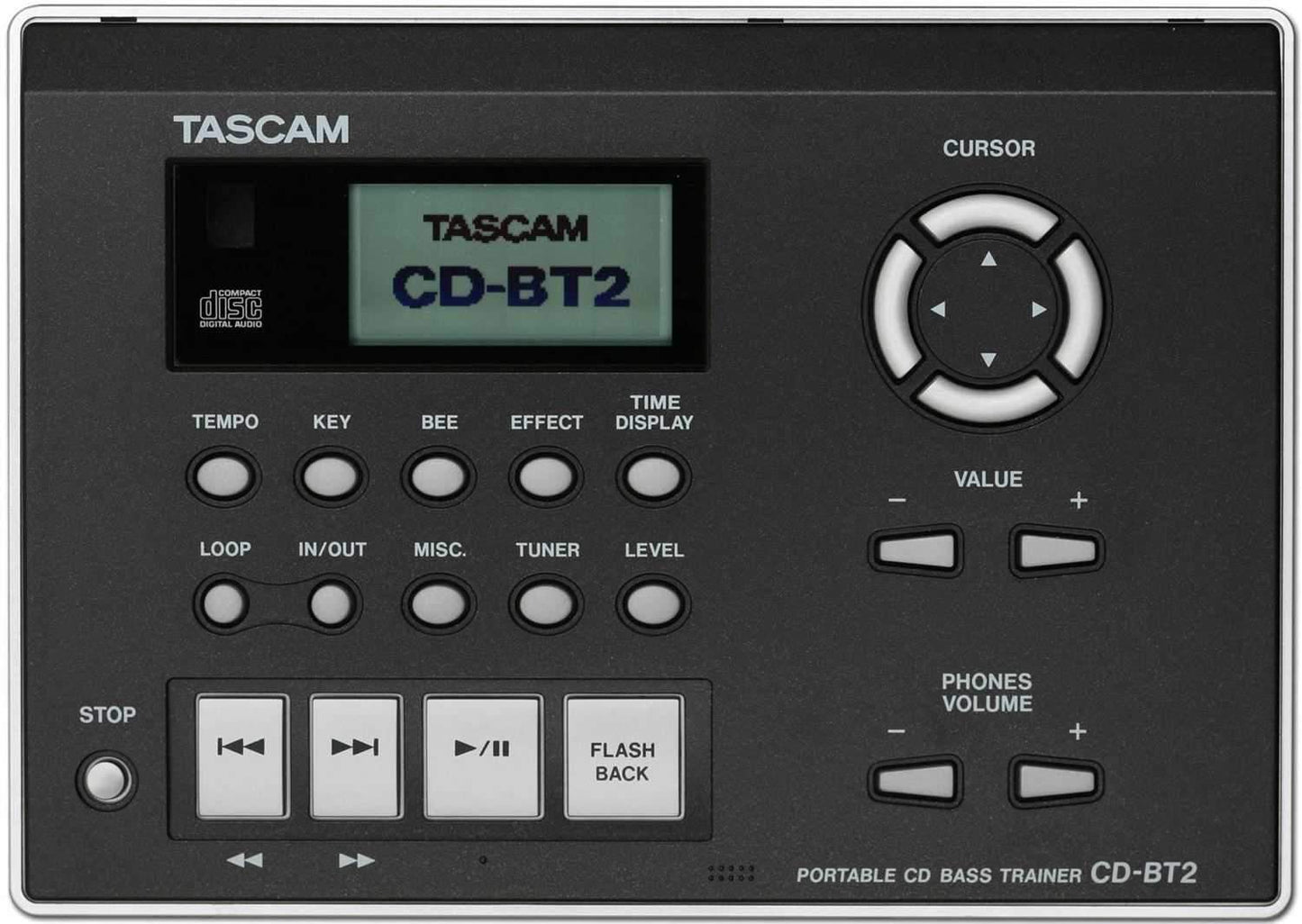 Tascam CDBT2 CD Bass Trainer - ProSound and Stage Lighting