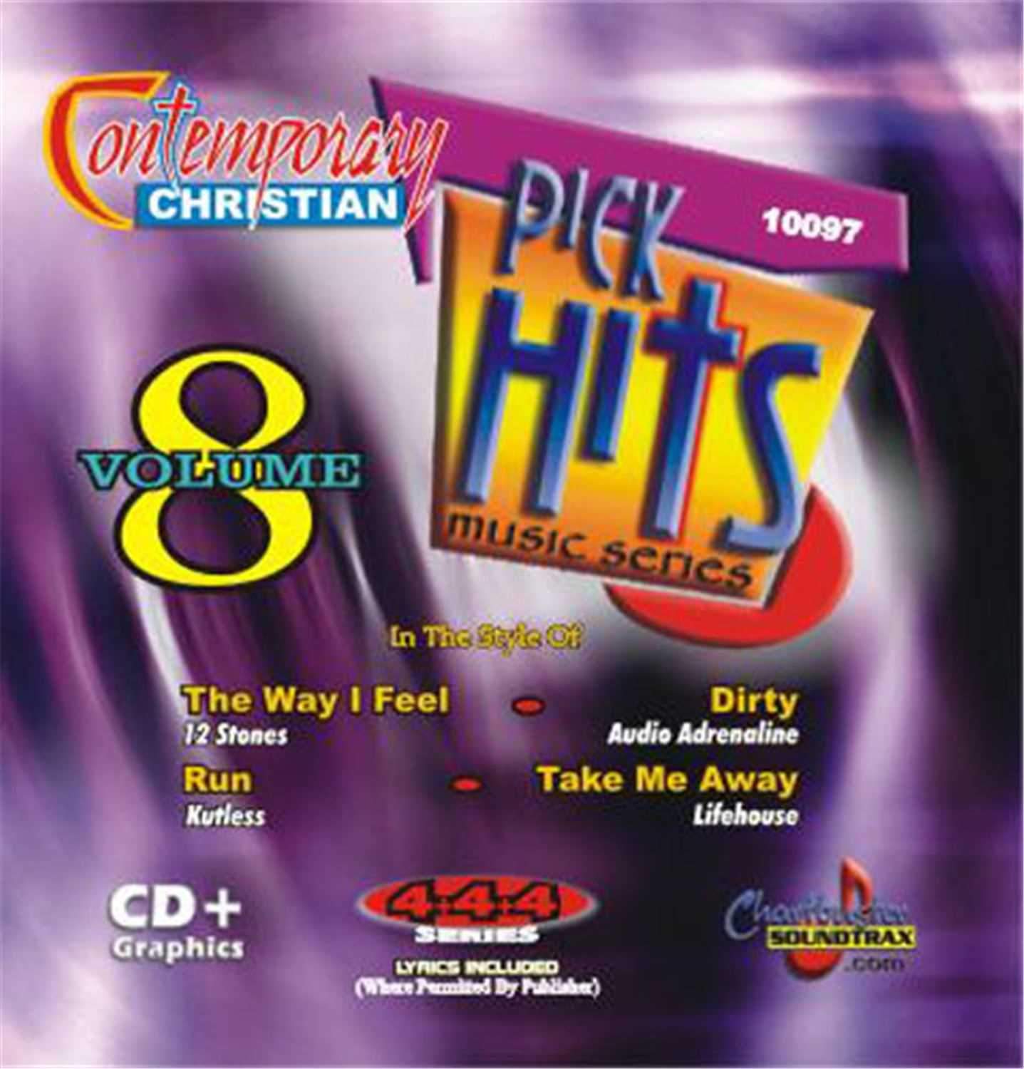 Chartbuster Contemporary Christian Pick Hits Vol 8 - ProSound and Stage Lighting