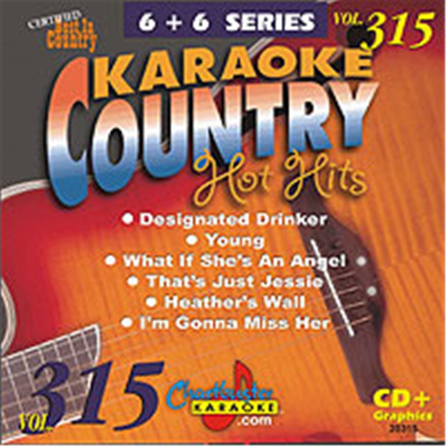 Chartbuster Karaoke Hot Country Hits Vol 315 - ProSound and Stage Lighting