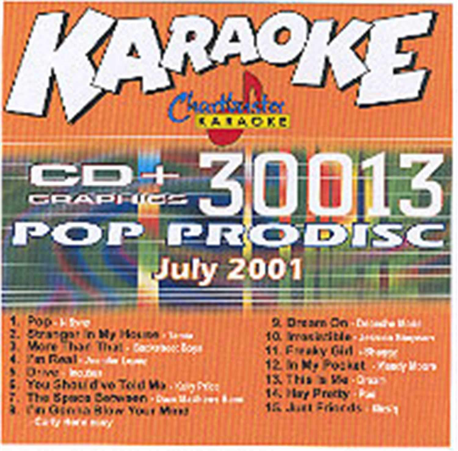 Chartbuster Karaoke Various Pop Artists Vol 13 - ProSound and Stage Lighting