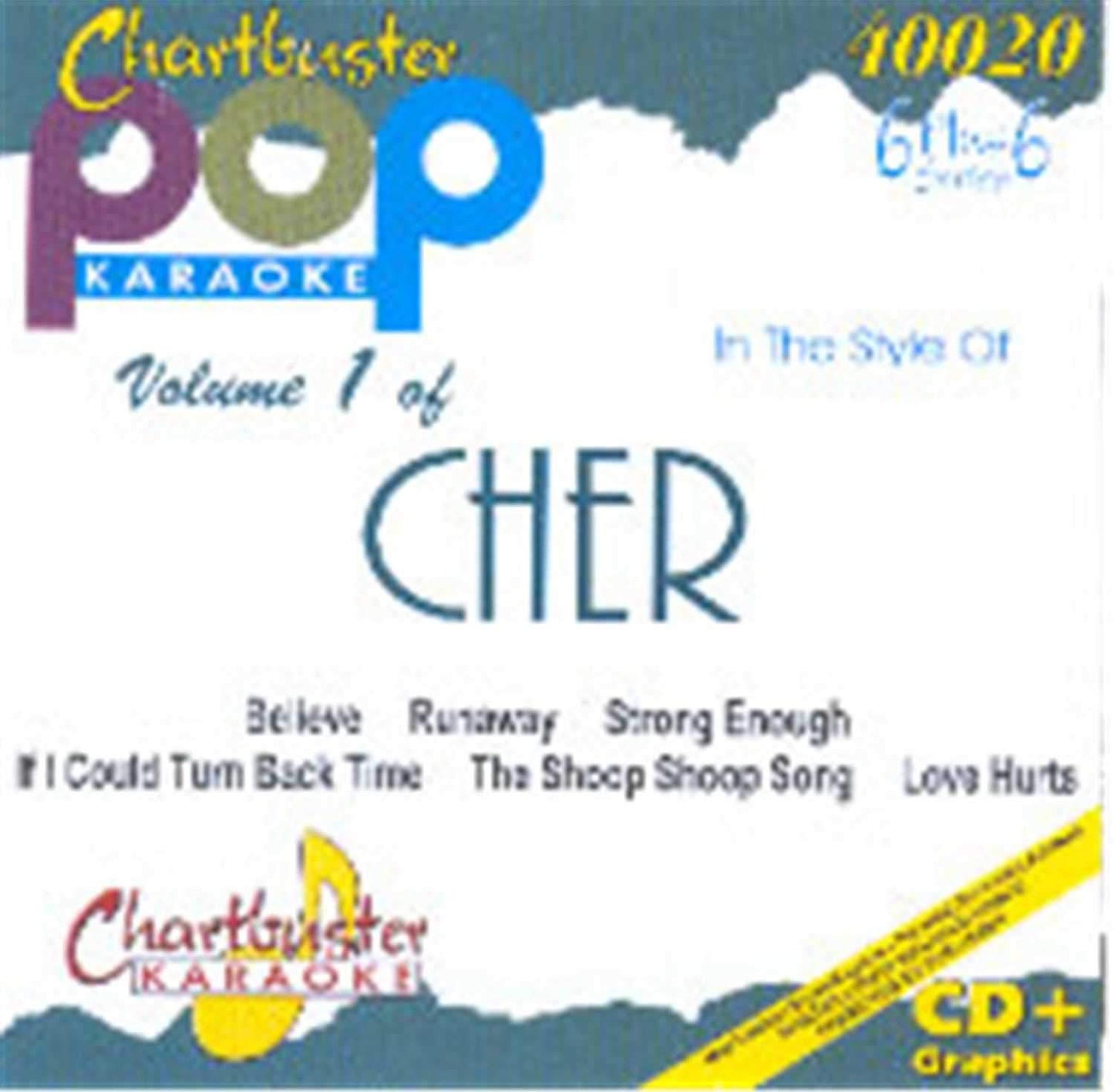 Chartbuster Karaoke Artist Cher - ProSound and Stage Lighting