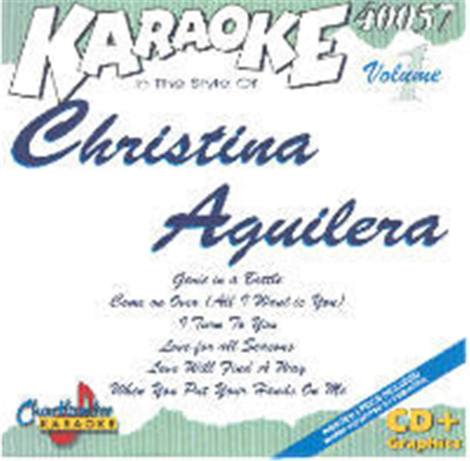 Chartbuster Karaoke Artist Christina Aguilera V 1 - ProSound and Stage Lighting