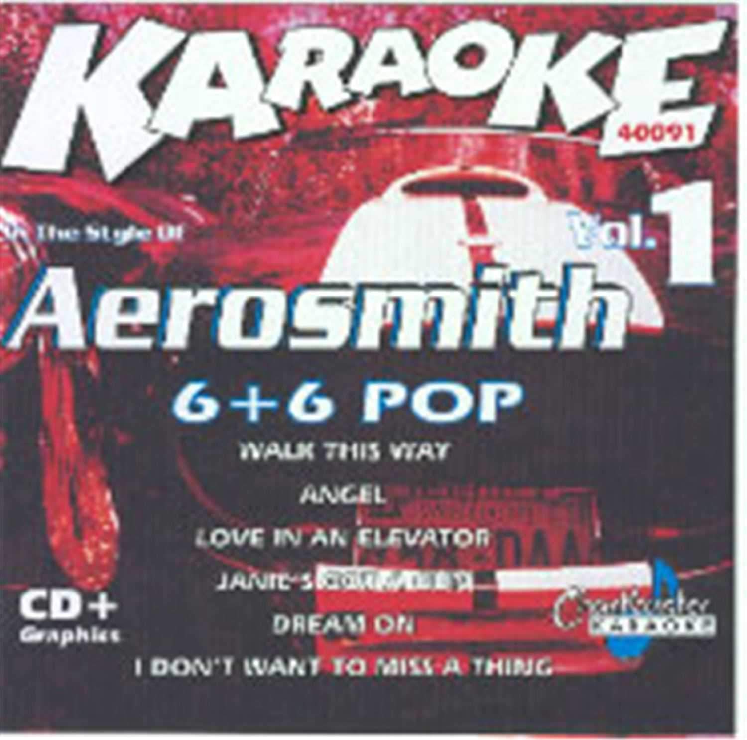 Chartbuster Karaoke Artist Aerosmith Vol 1 - ProSound and Stage Lighting