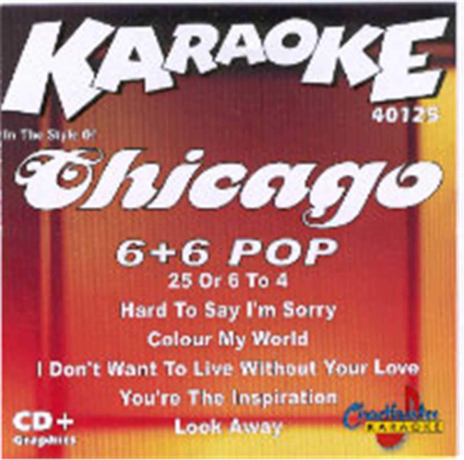Chartbuster Karaoke Artist Chicago - ProSound and Stage Lighting