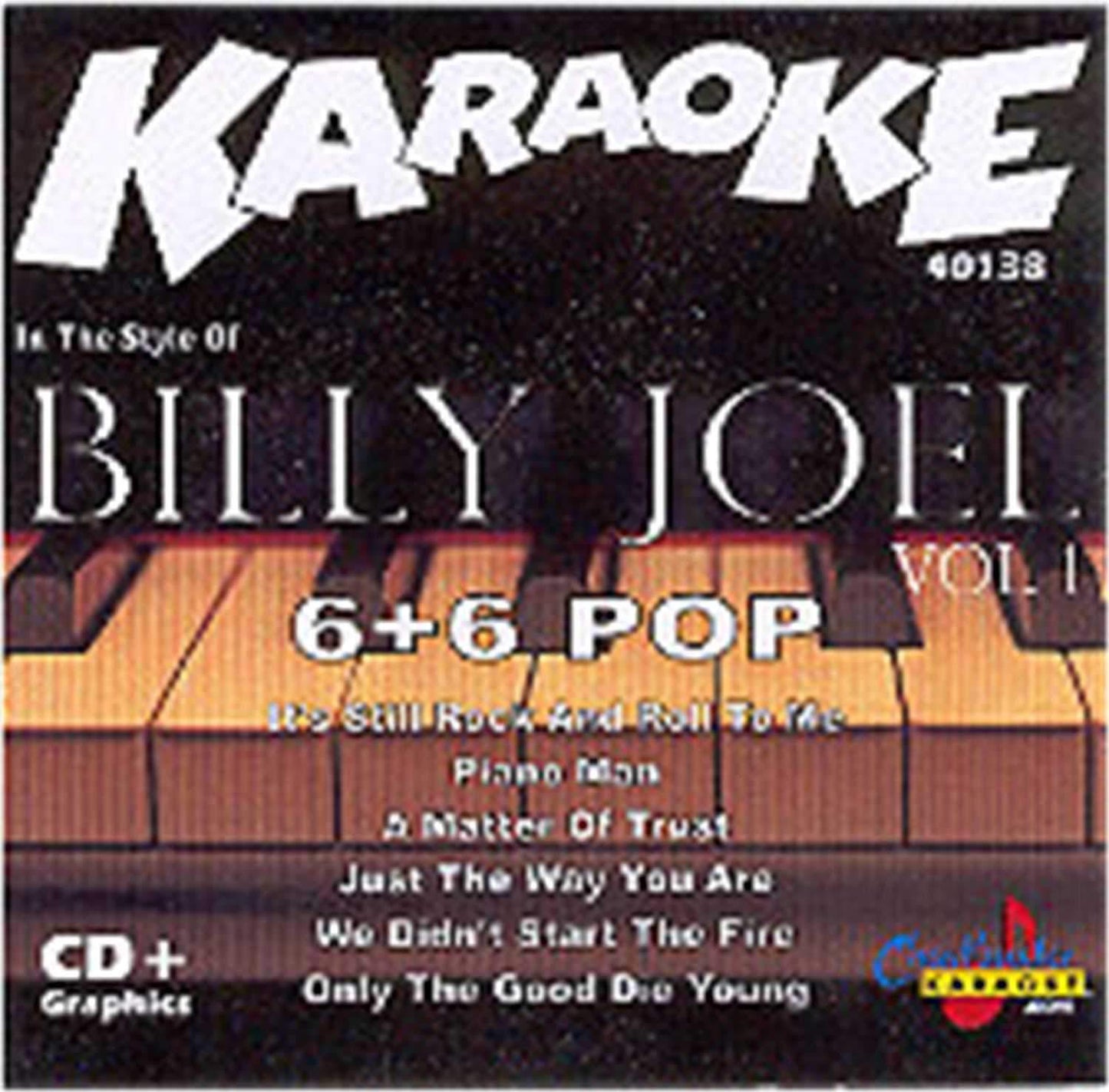 Chartbuster Karaoke Artist Billy Joel Vol 1 - ProSound and Stage Lighting
