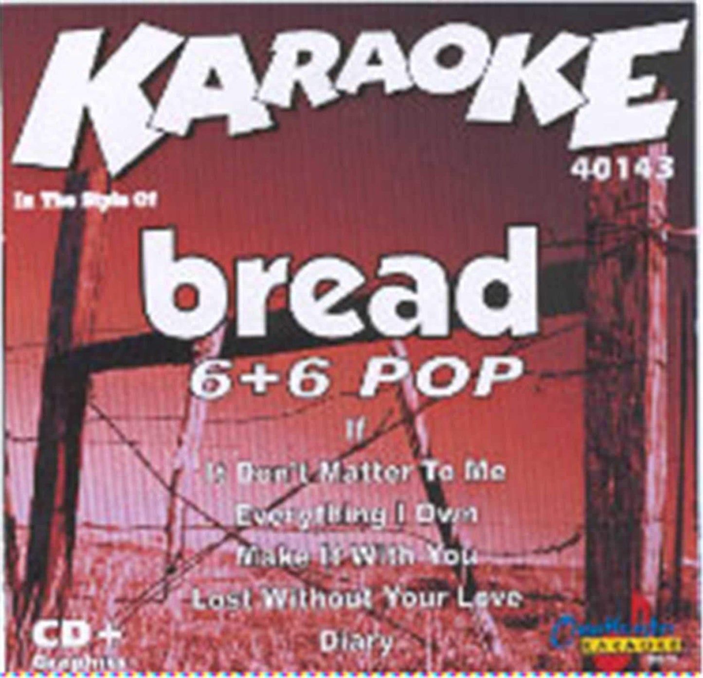 Chartbuster Karaoke Artist Bread - ProSound and Stage Lighting