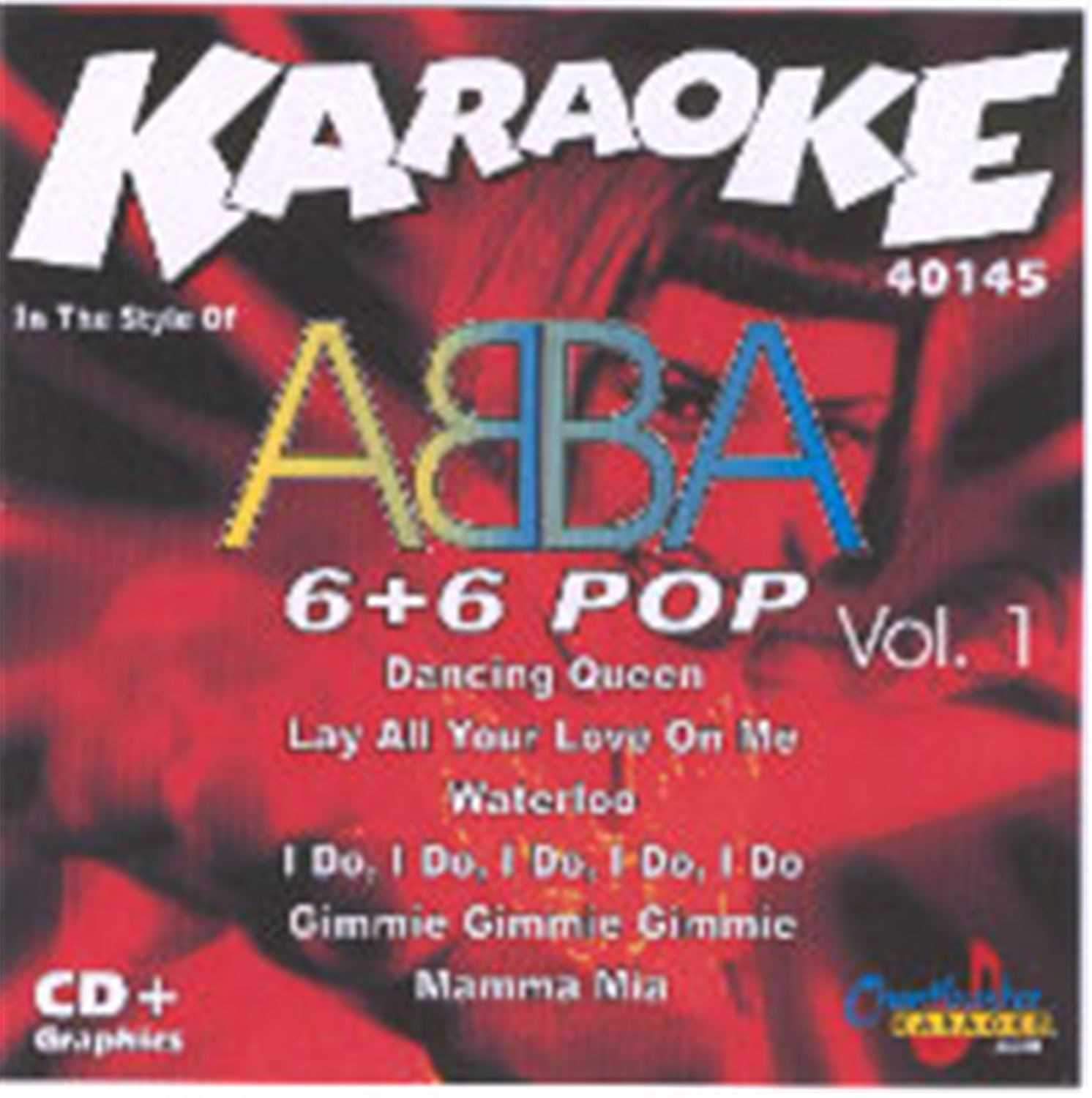 Chartbuster Karaoke Artist Abba Volume 1 - ProSound and Stage Lighting