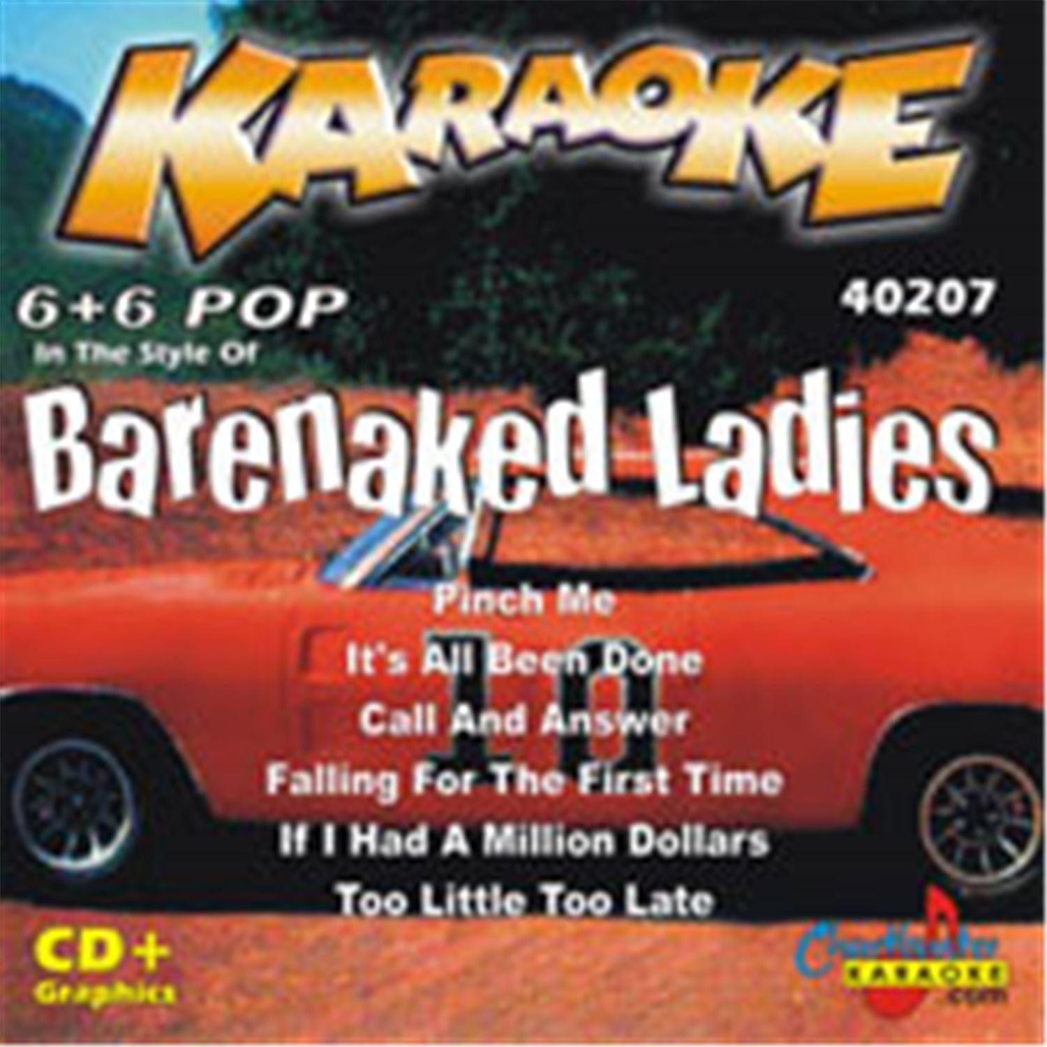 Chartbuster Karaoke Artist Bare Naked Ladies - ProSound and Stage Lighting