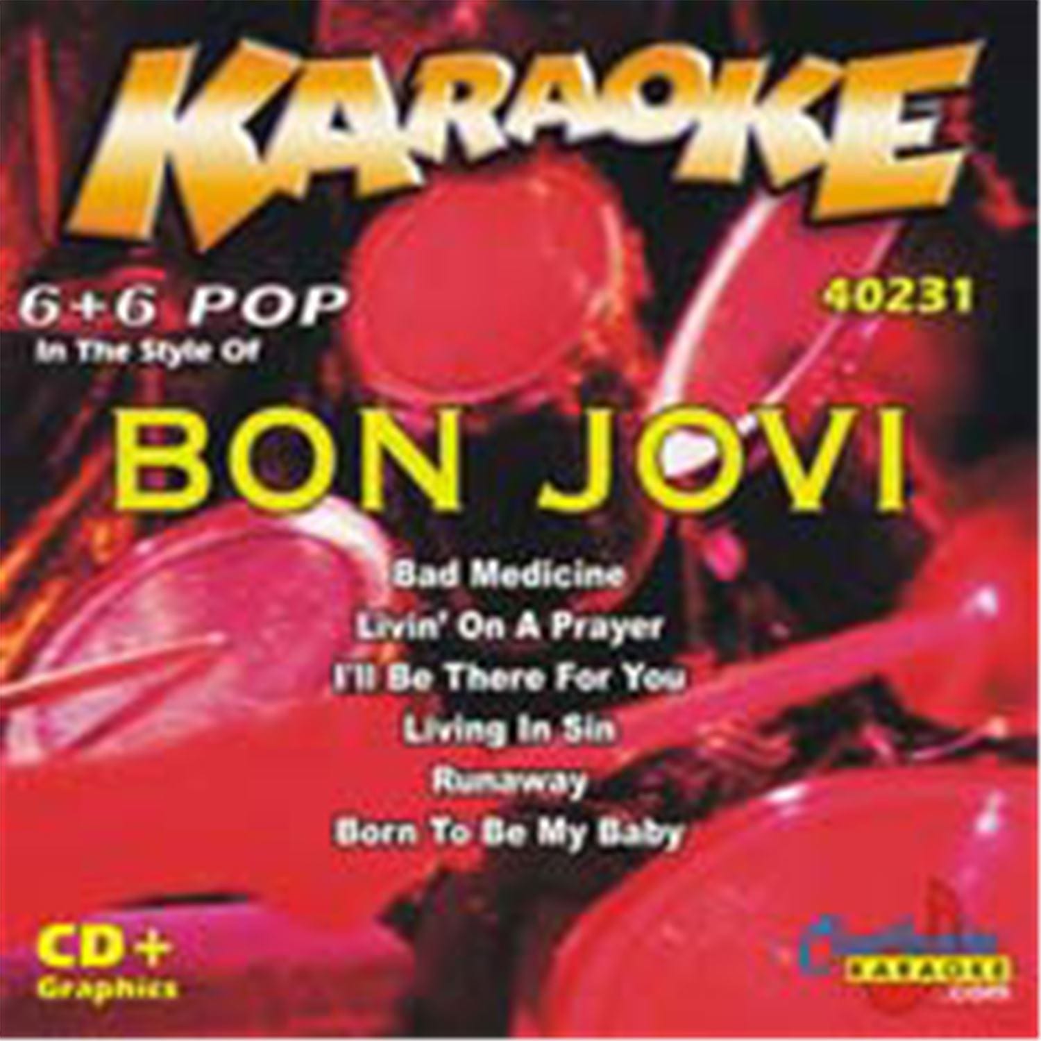 Chartbuster Karaoke Artist Bon Jovi Vol 1 - ProSound and Stage Lighting