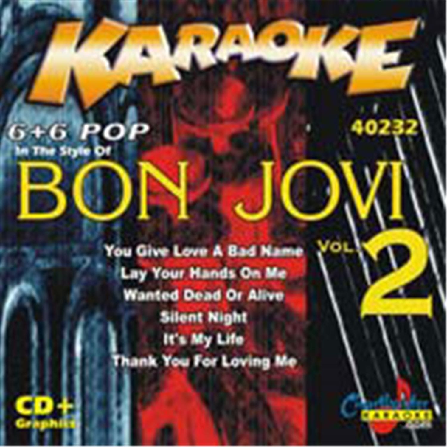 Chartbuster Karaoke Artist Bon Jovi Vol 2 - ProSound and Stage Lighting
