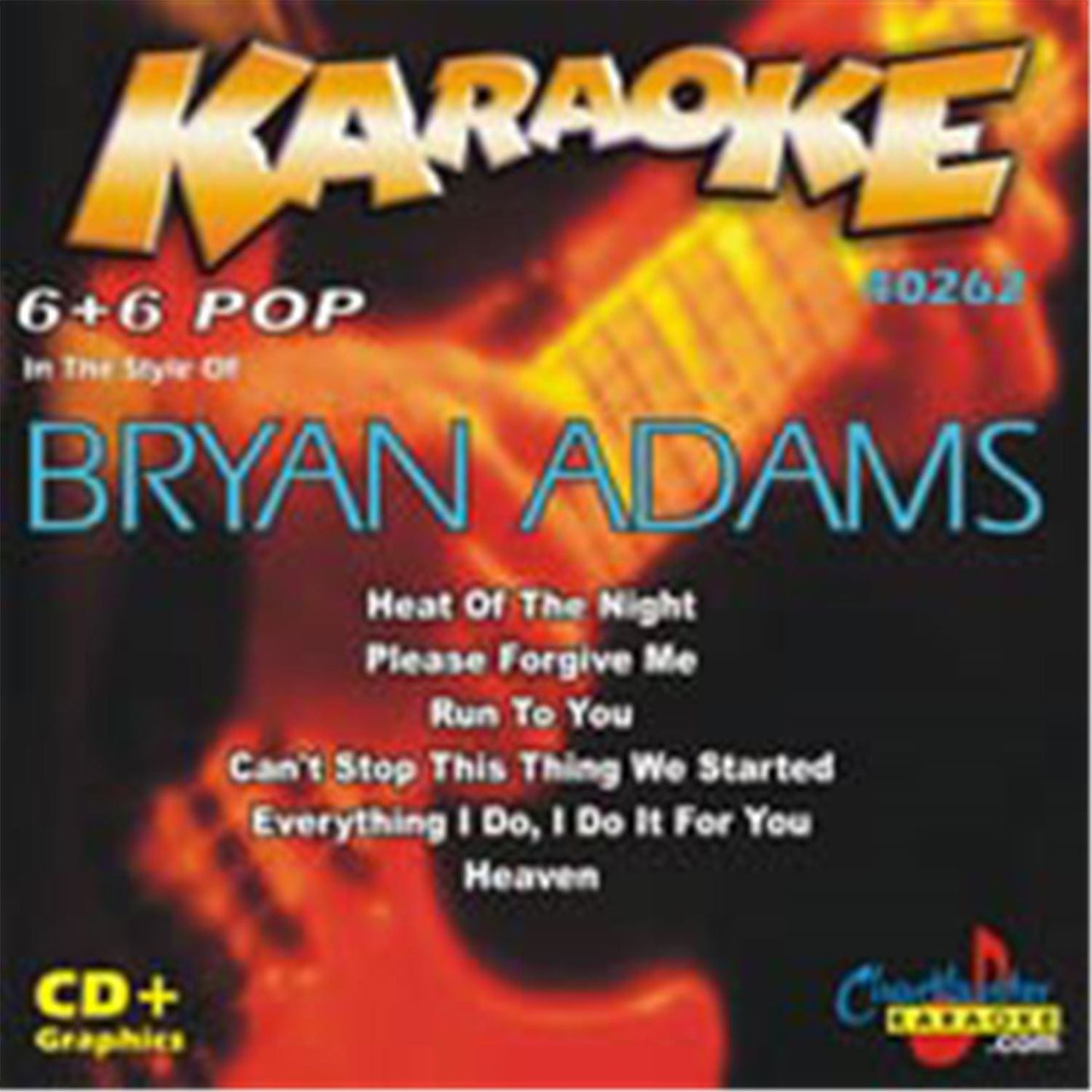 Chartbuster Karaoke Artist Bryan Adams - ProSound and Stage Lighting