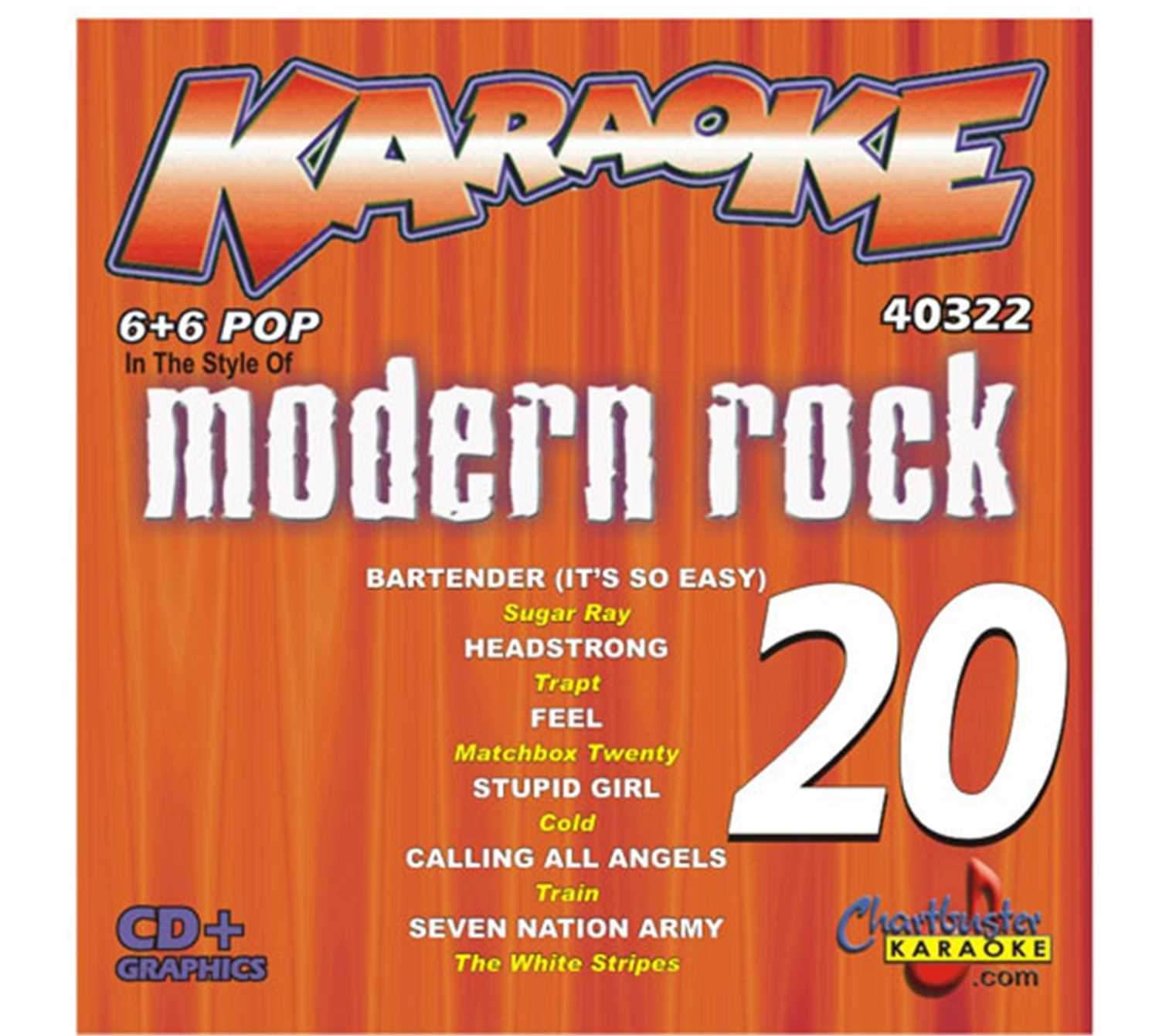 Chartbuster Karaoke Modern Rock Vol 20 - ProSound and Stage Lighting