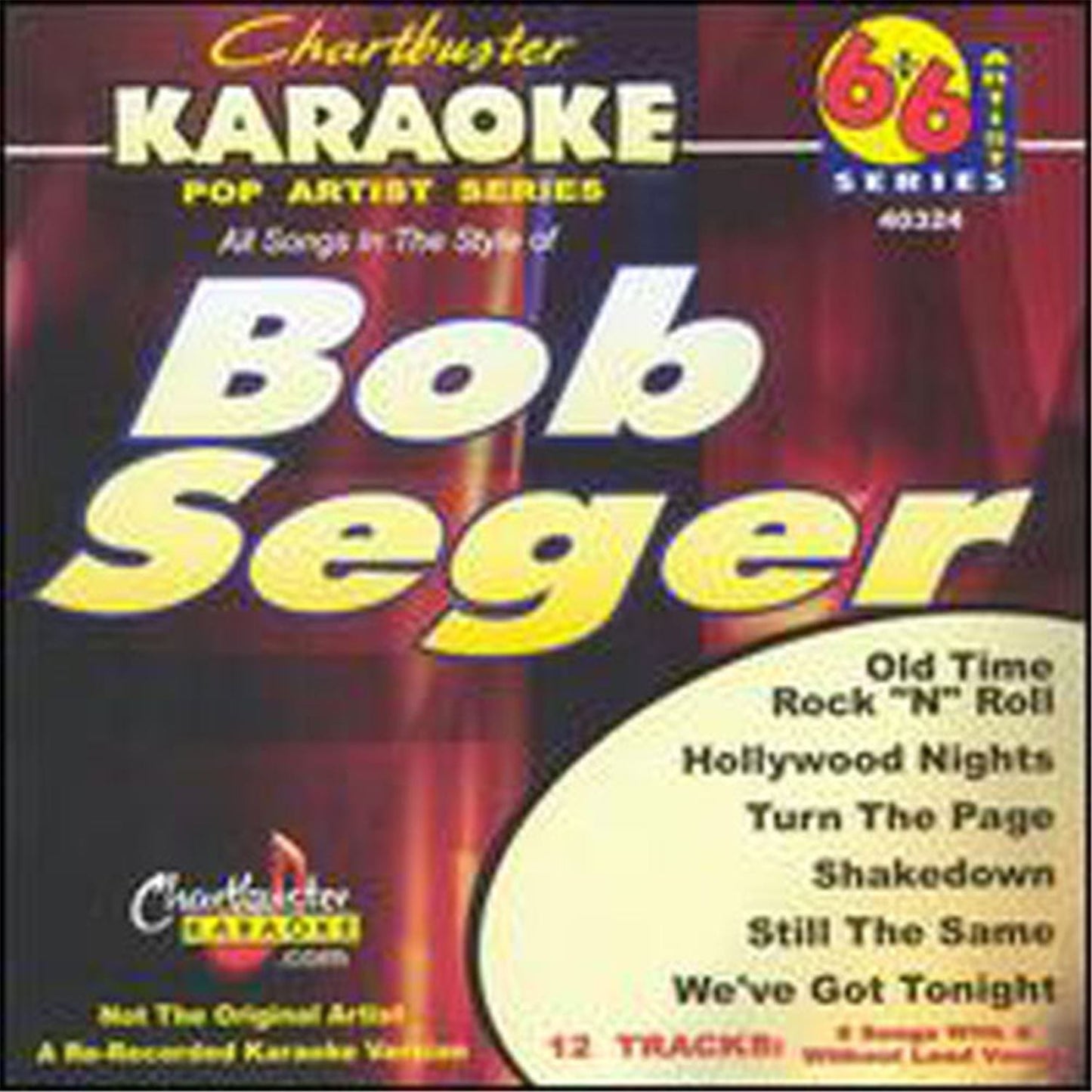 Chartbuster Karaoke Artist Bob Segar - ProSound and Stage Lighting