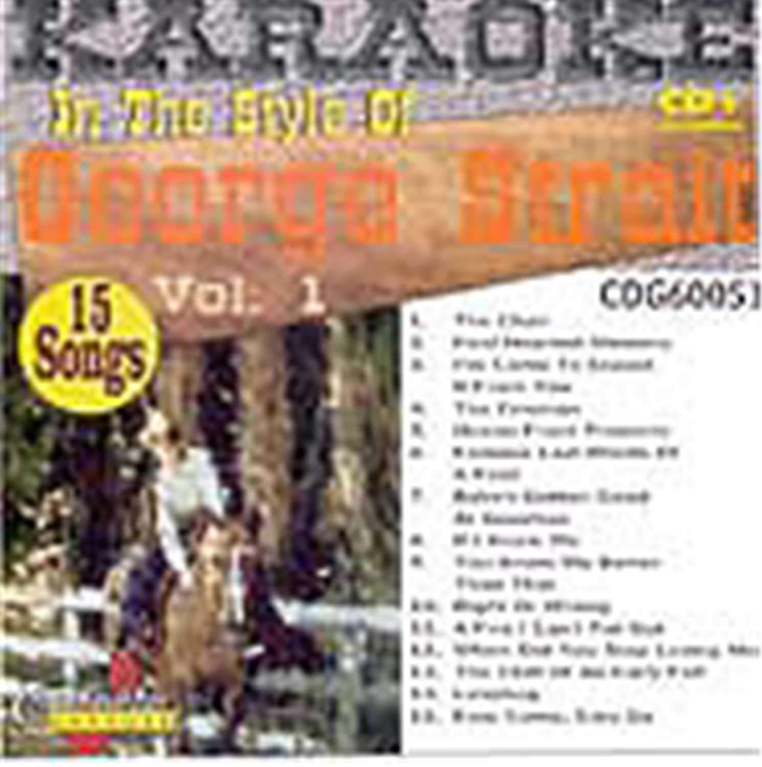 Chartbuster Karaoke Pro Artist George Strait Vol 1 - ProSound and Stage Lighting