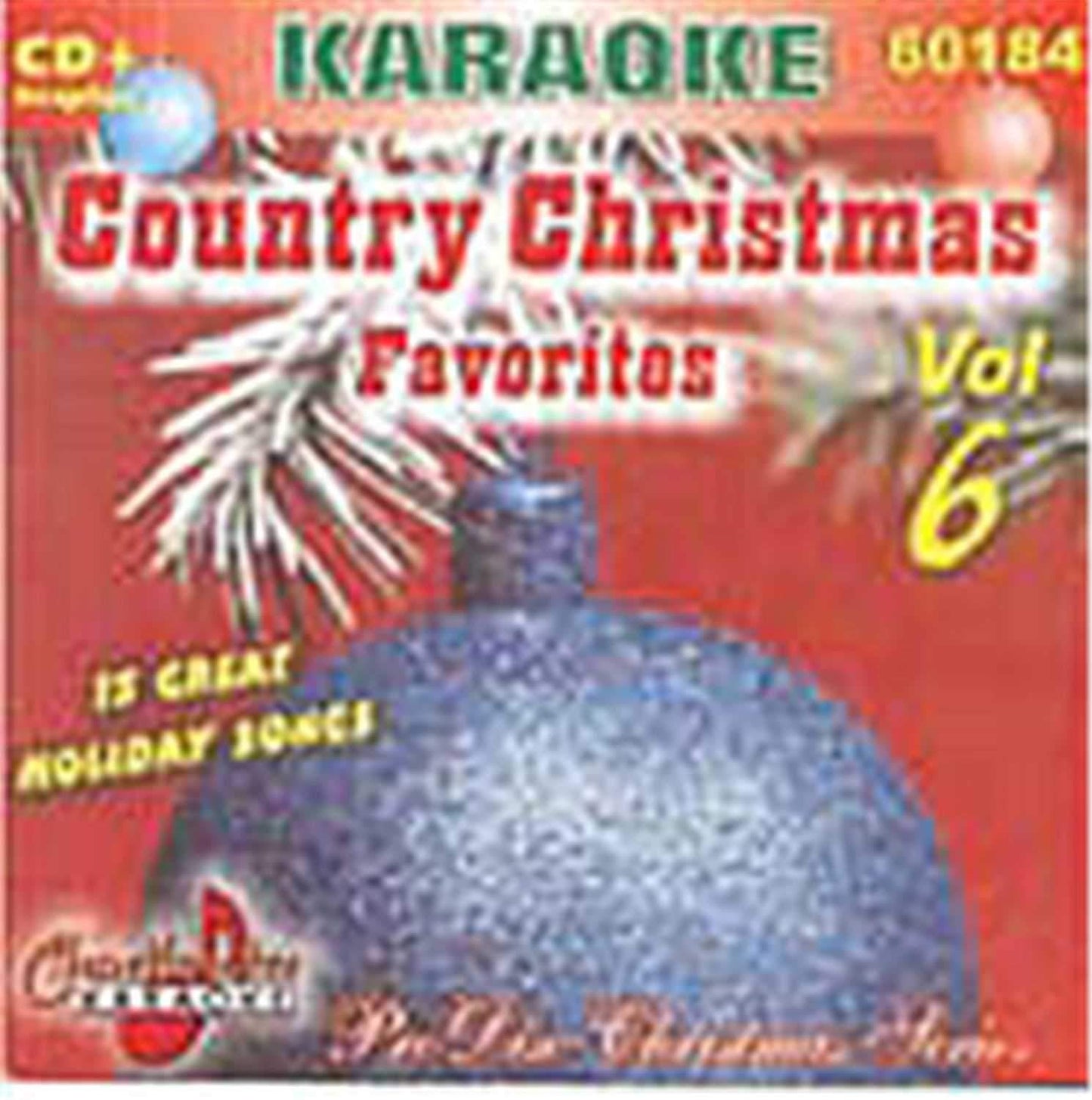 Chartbuster Karaoke Country Christmas Volume 6 - ProSound and Stage Lighting
