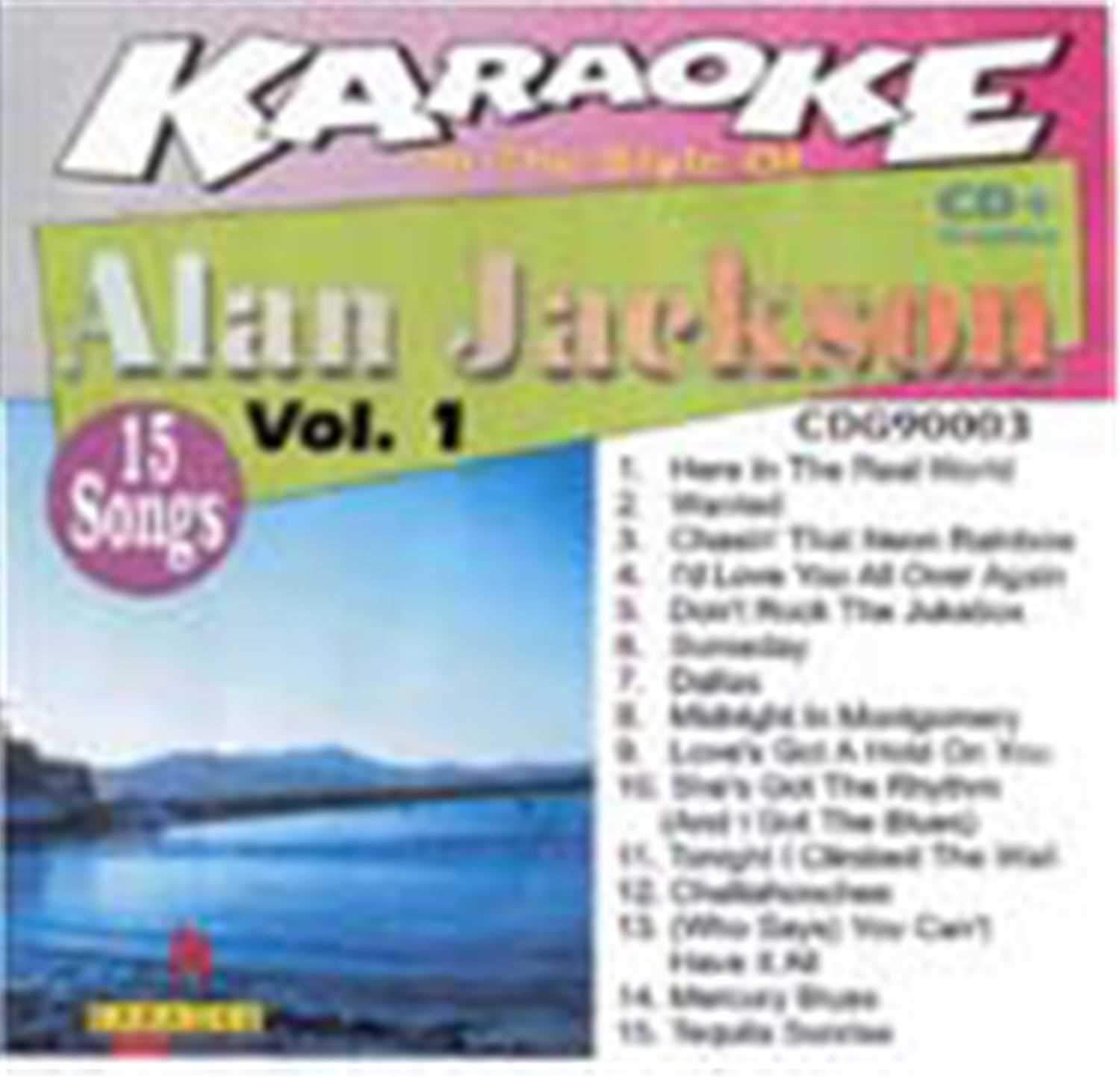 Chartbuster Karaoke Pro Artist Alan Jackson Vol 1 - ProSound and Stage Lighting