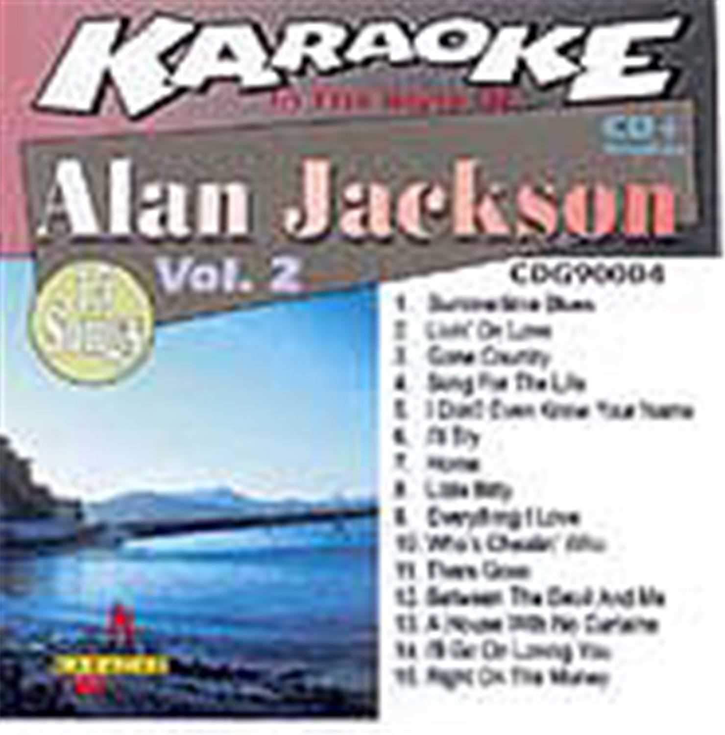 Chartbuster Karaoke Pro Artist Alan Jackson Vol 2 - ProSound and Stage Lighting