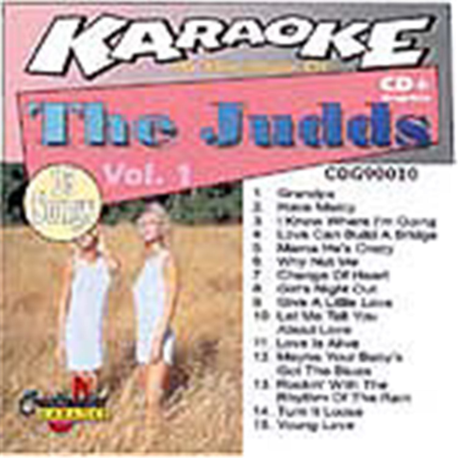 Chartbuster Karaoke Pro Artist The Judds Vol 1 - ProSound and Stage Lighting