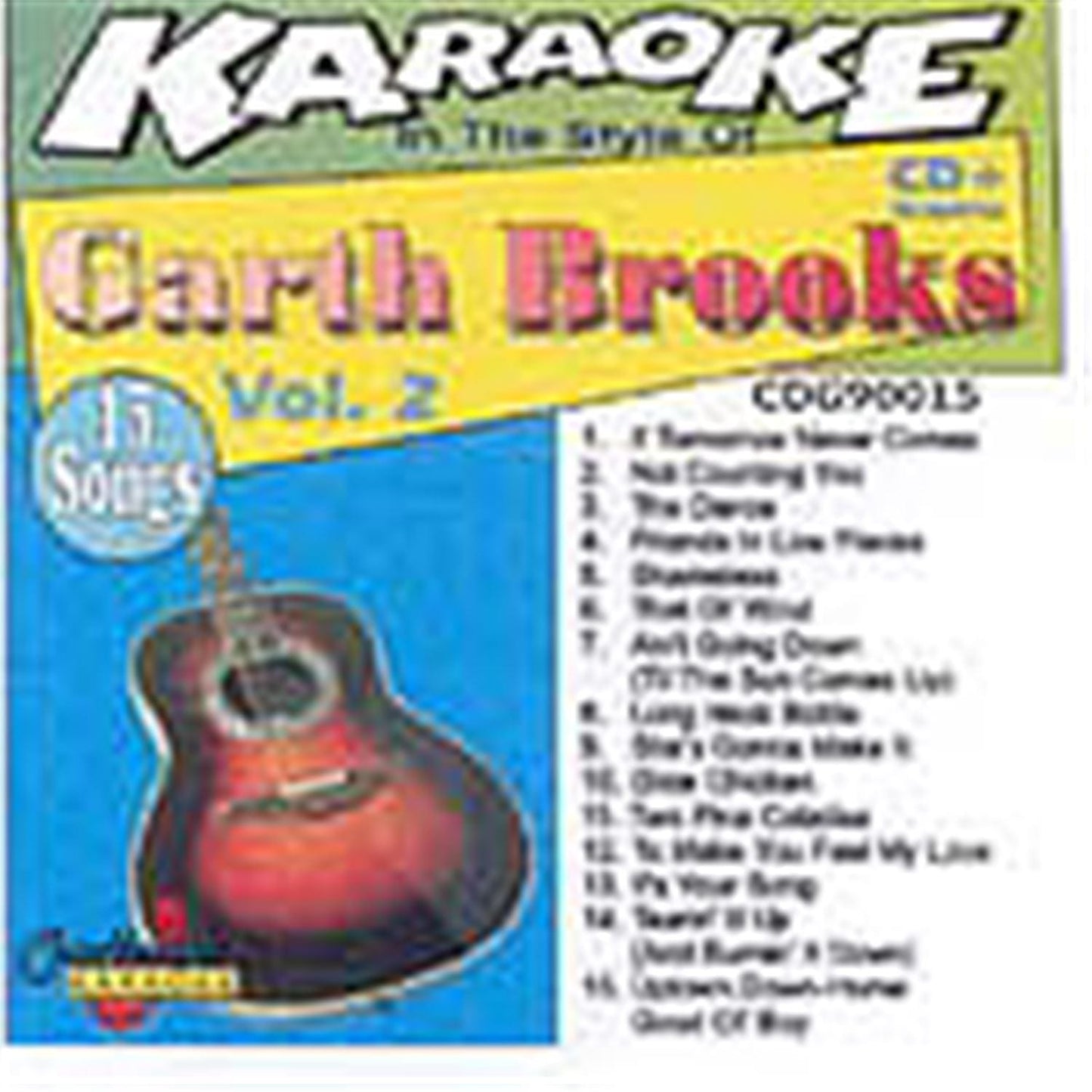 Chartbuster Karaoke Pro Artist Garth Brooks Vol 2 - ProSound and Stage Lighting
