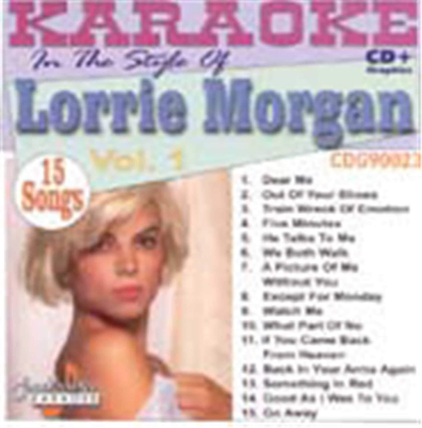Chartbuster Karaoke Pro Artist Lorrie Morgan Vol 1 - ProSound and Stage Lighting