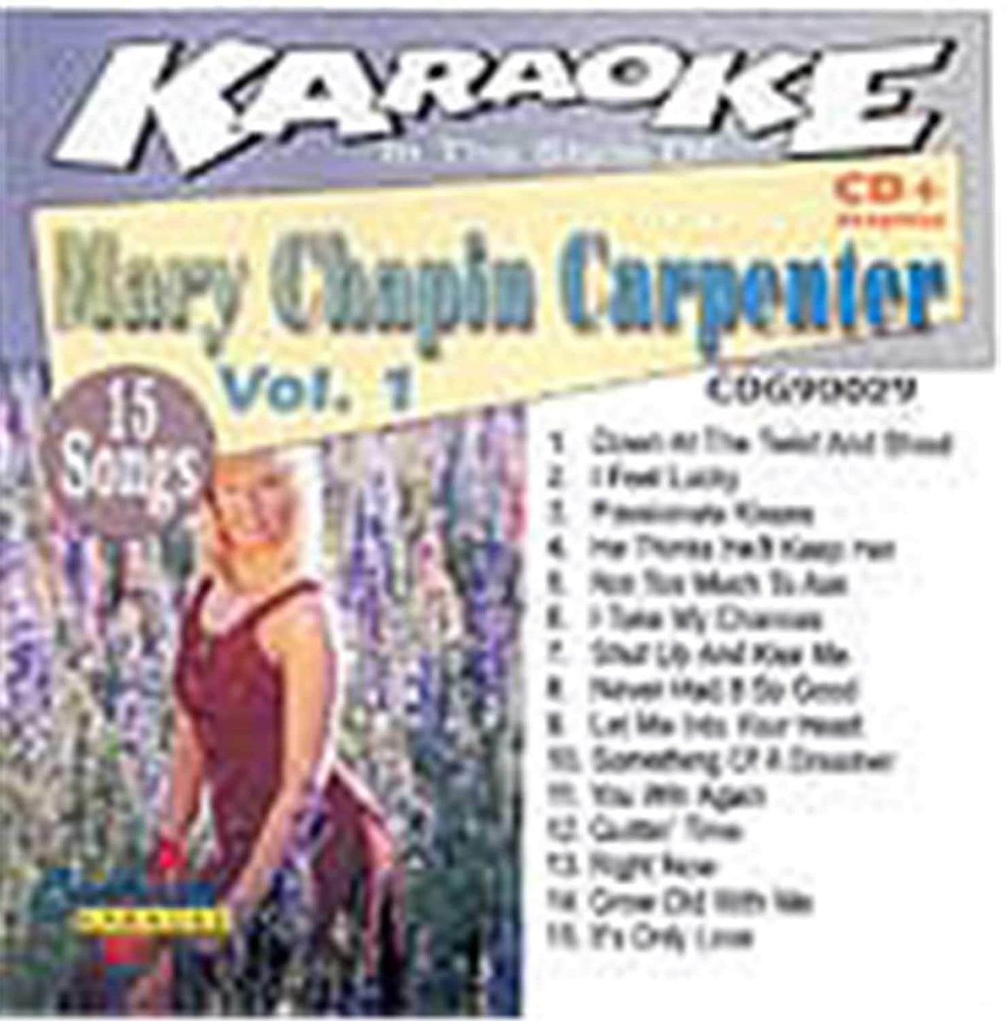 Chartbuster Karaoke Mary Chapin Carpenter Vol 1 - ProSound and Stage Lighting