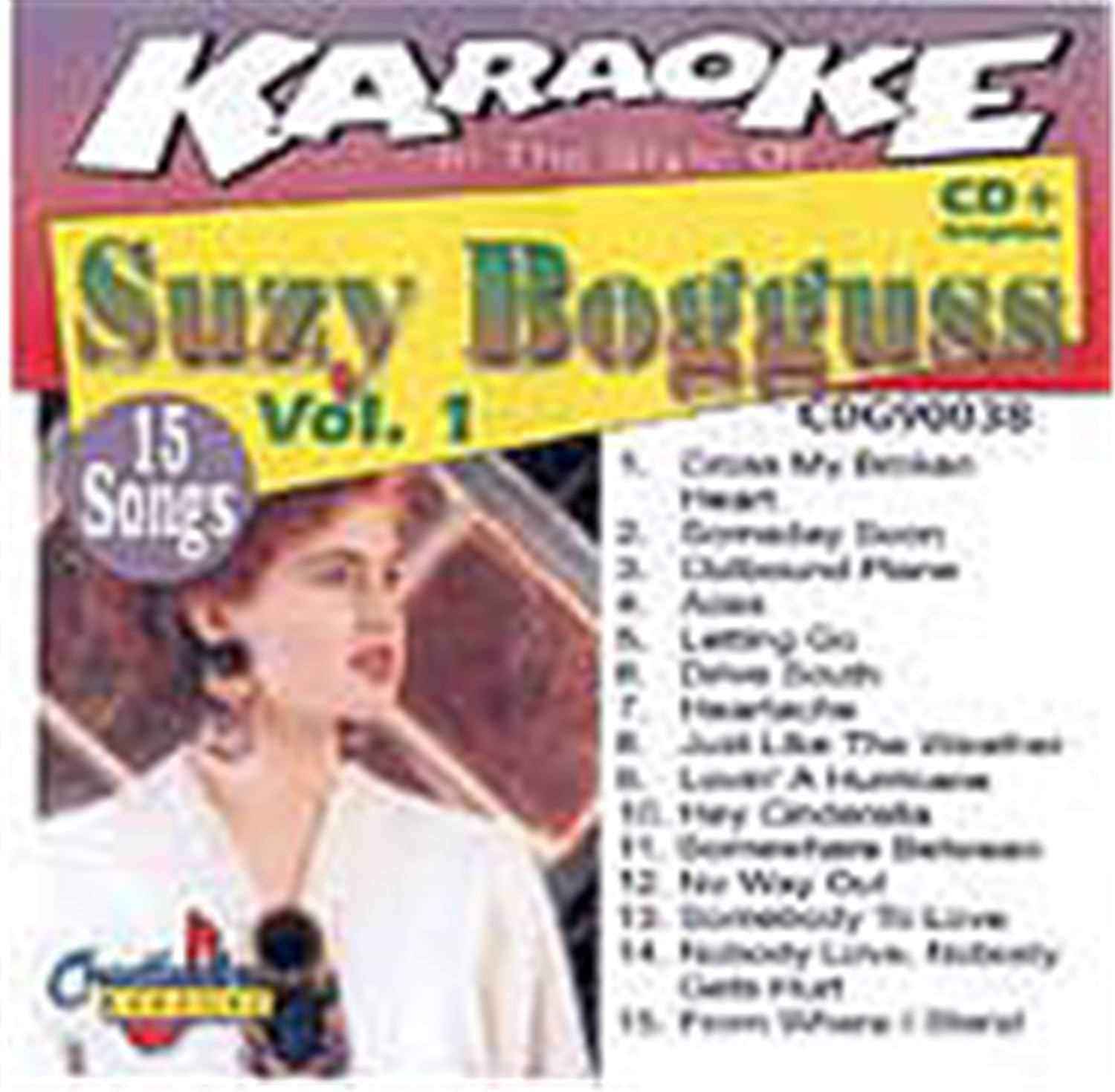 Chartbuster Karaoke Pro Artist Suzy Bogguss Vol 1 - ProSound and Stage Lighting
