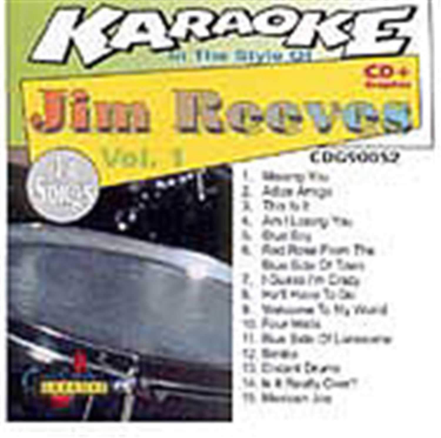 Chartbuster Karaoke Pro Artist Jim Reeves - ProSound and Stage Lighting