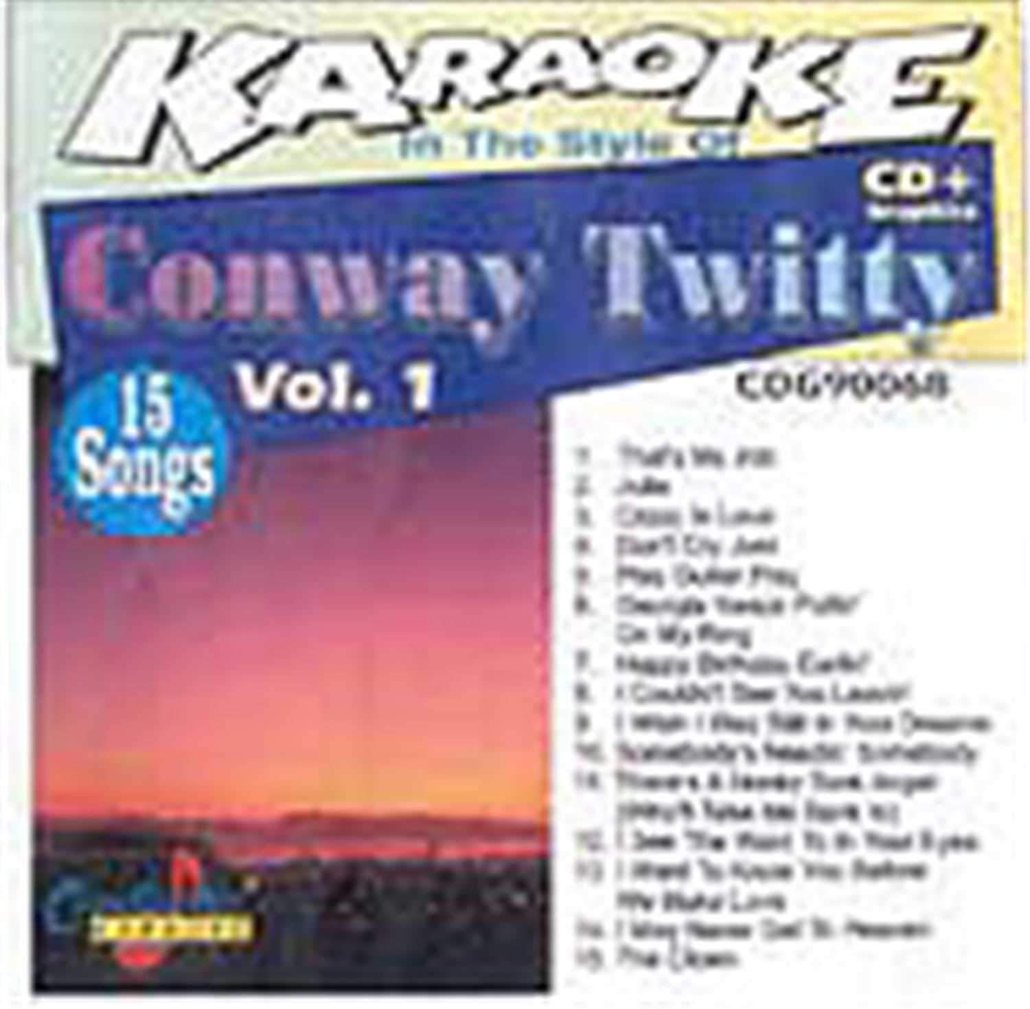 Chartbuster Karaoke Pro Artist Conway Twitty Vol 2 - ProSound and Stage Lighting