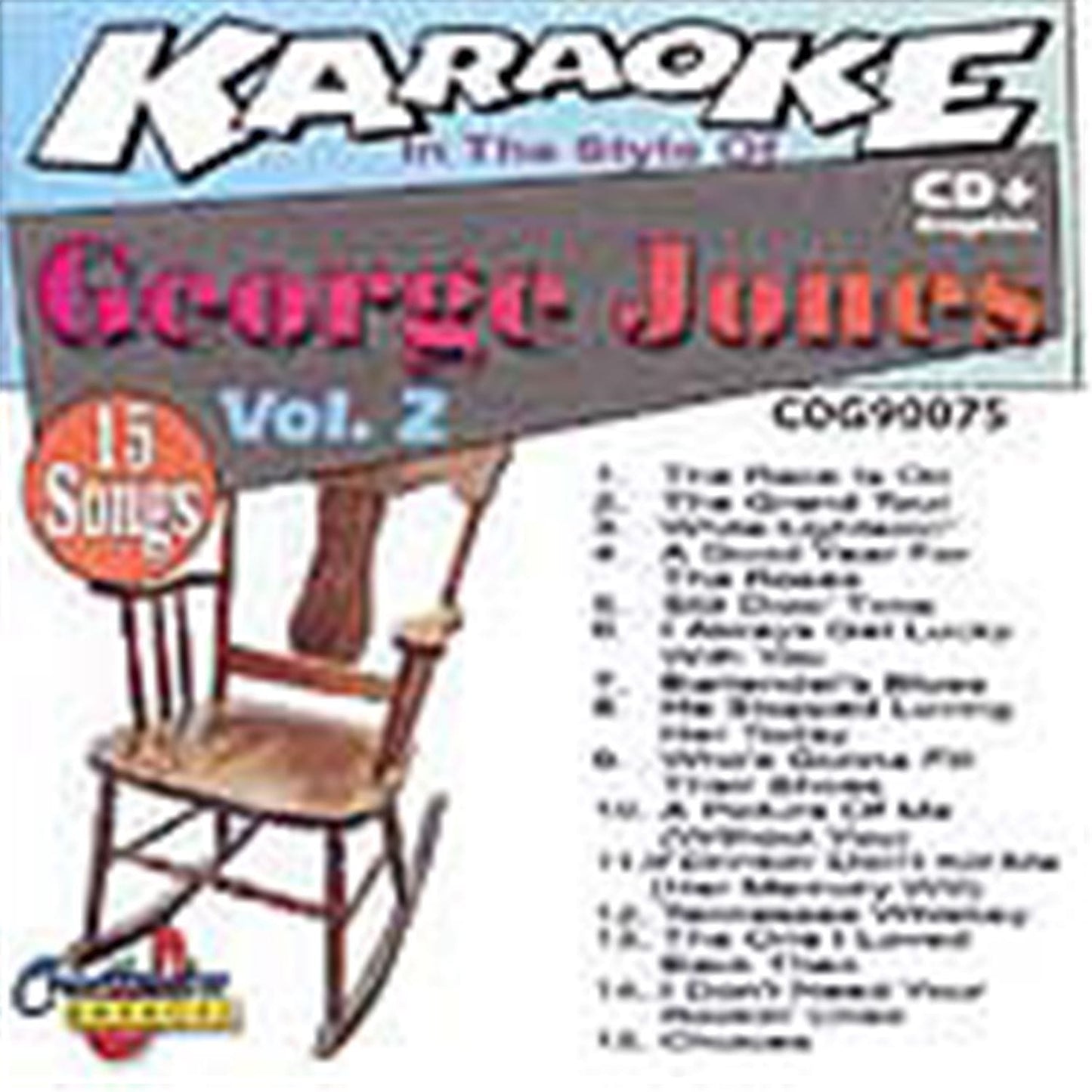 Chartbuster Karaoke Pro Artist George Jones Vol 2 - ProSound and Stage Lighting