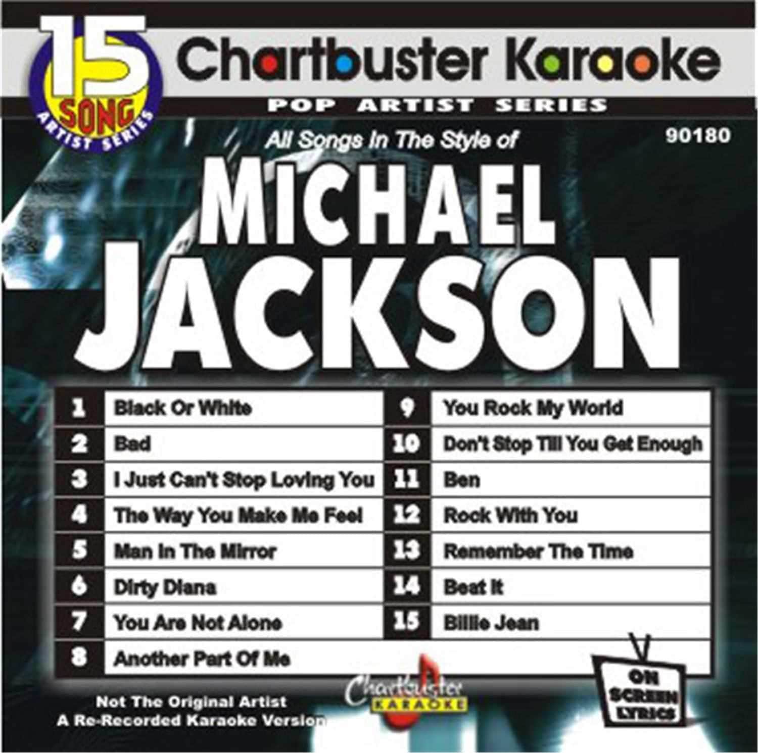Chartbuster Karaoke Pro Disc Michael Jackson - ProSound and Stage Lighting