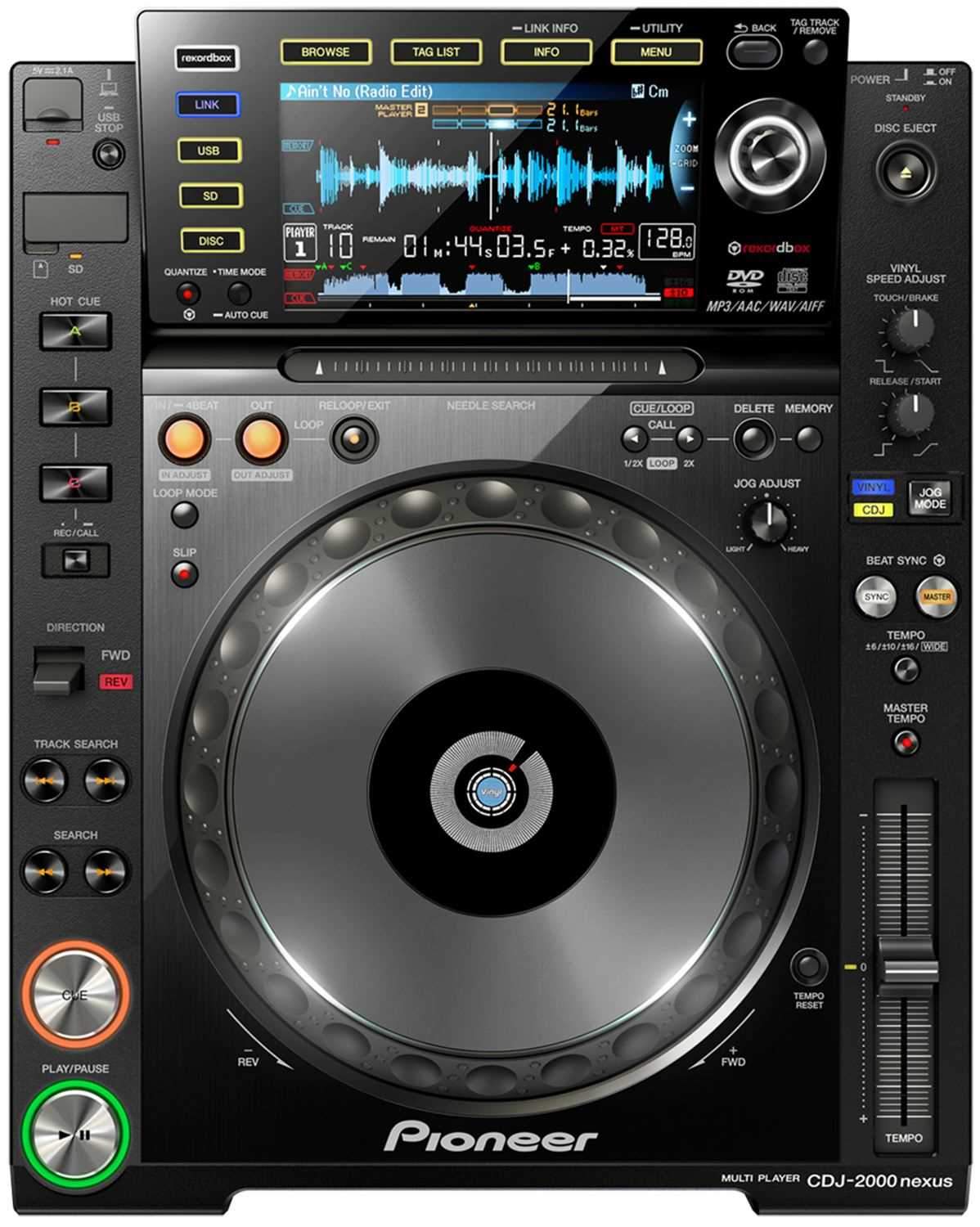 Pioneer CDJ-2000nexus CD/MP3/USB DJ Multi Player - ProSound and Stage Lighting