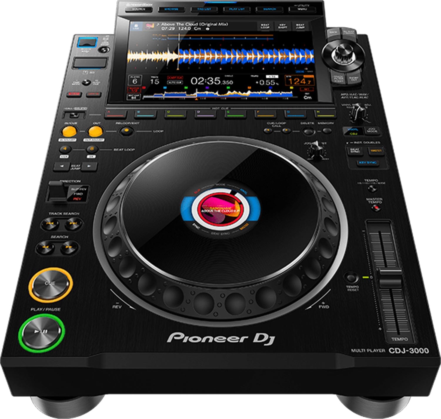 Pioneer CDJ-3000 Professional DJ Multiplayer w/ 9-Inch Touch Screen - PSSL ProSound and Stage Lighting