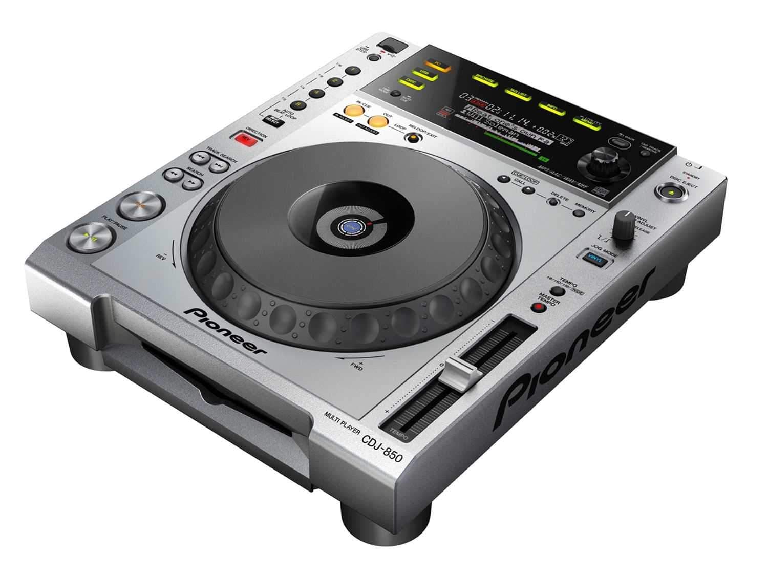 Pioneer DJ CDJ-850 Tabletop Multi Player CD MP3 USB
