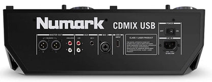 Numark CDMIX USB CD/MP3 Player & DJ Mixer Combo - ProSound and Stage Lighting