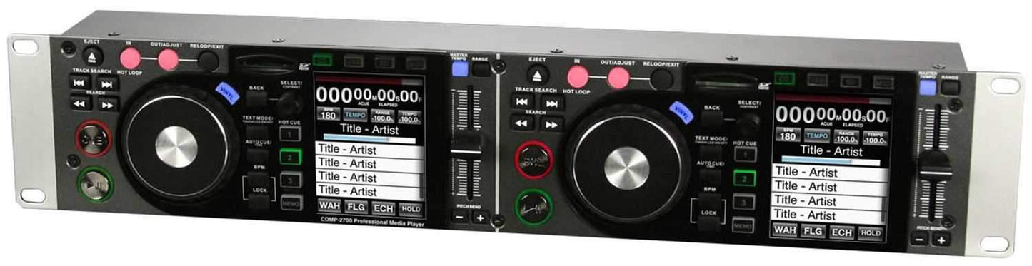 Gemini CDMP-2700 Dual CD/Media Player - ProSound and Stage Lighting