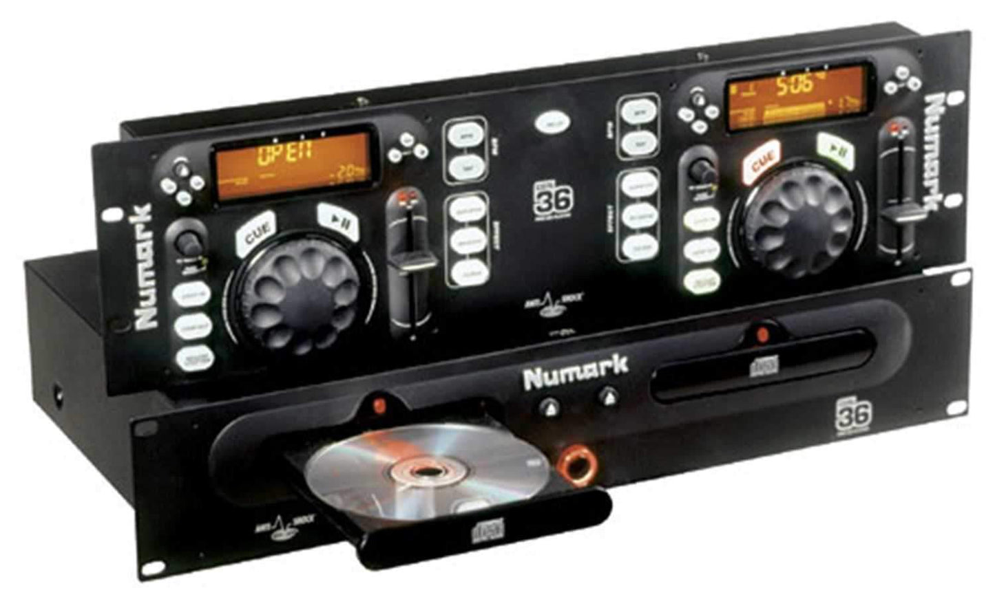Numark CDN36 Dual CD Player - ProSound and Stage Lighting