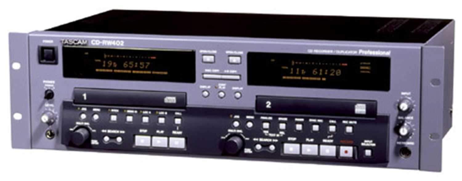 Tascam Professional Dual Deck Cd Recorder - ProSound and Stage Lighting