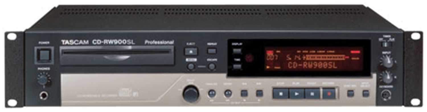 Tascam CDRW-900SL Slot Load CD Rec with MP3 Playback - ProSound and Stage Lighting